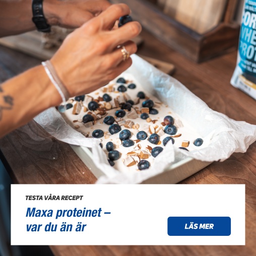 Tema: boosta med protein var du n r